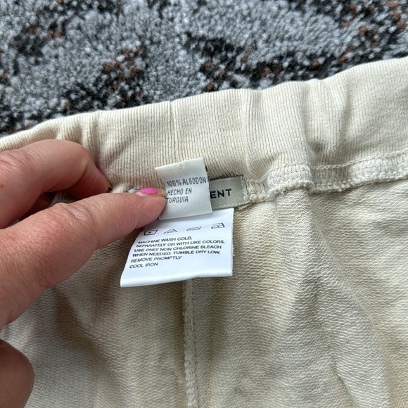 Basic Equipment Drawstring Capri Pants Khaki Large - Picture 5 of 7